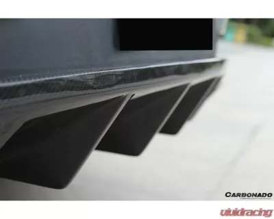 Carbonado CFRP BS Style Rear Diffuser Porshe Macan 2014-2019 - CF9321BS.RD