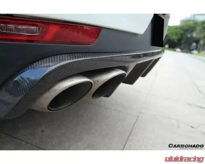 Carbonado CFRP BS Style Rear Diffuser Porshe Macan 2014-2019 - CF9321BS.RD