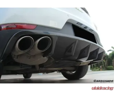 Carbonado CFRP BS Style Rear Diffuser Porshe Macan 2014-2019 - CF9321BS.RD