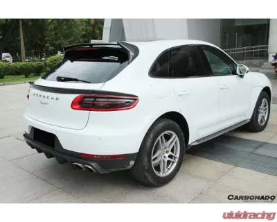 Carbonado CFRP BS Style Roof Spoiler for Porsche Macan 2014-2019 - CF9321BS.RS