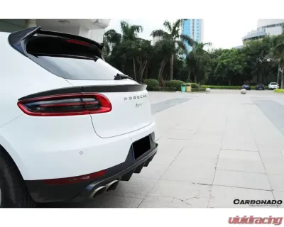 Carbonado CFRP BS Style Rear Diffuser Porshe Macan 2014-2019 - CF9321BS.RD