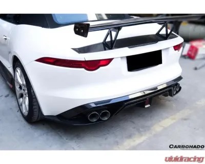 Carbonado CFRP BS Style Rear Diffuser Jaguar F-Type 2014-2017 - CF9322BS.RD