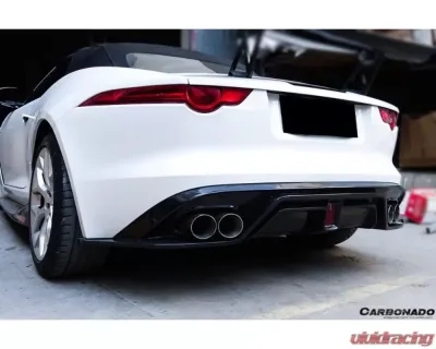 Carbonado CFRP BS Style Rear Diffuser Jaguar F-Type 2014-2017 - CF9322BS.RD