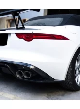 Carbonado CFRP BS Style Rear Diffuser Jaguar F-Type 2014-2017                                     - CF9322BS.RD - Image 8