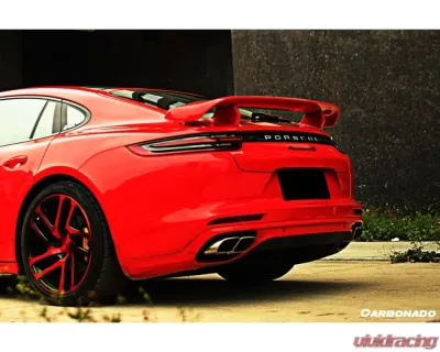 Carbonado CFRP TA Style Trunk Spoiler for Porsche Panamera 971 2017-2021 - CF9324TA-W