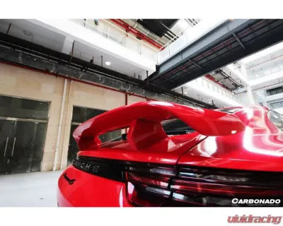 Carbonado CFRP TA Style Trunk Spoiler for Porsche Panamera 971 2017-2021 - CF9324TA-W