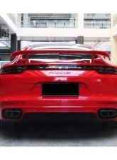 Carbonado CFRP TA Style Trunk Spoiler for Porsche Panamera 971 2017-2021                                     - CF9324TA-W - Image 8