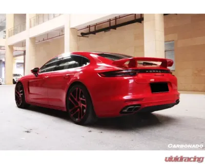 Carbonado CFRP TA Style Trunk Spoiler for Porsche Panamera 971 2017-2021 - CF9324TA-W