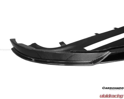 Carbonado Carbon Fiber Front Lip for Tesla Model S Pre-Facelift 2012-2015 CFRP RS Style - CF9401RZS-FL
