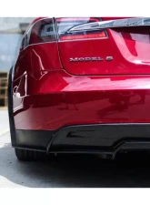 Carbonado CFRP RS Style Rear Lip Tesla Model S Pre-Facelift 2012-2015                                     - CF9401RZS-RD - Image 7