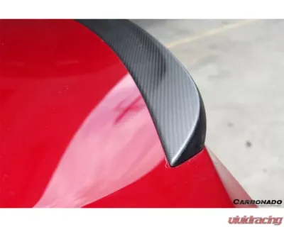 Carbonado Carbon Fiber RS Style Trunk Spoiler for Tesla Model S Pre-Facelift 2012-2015 - CF9401RZS-TS
