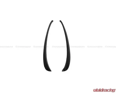 Carbonado CFRP RZS Style Front Canards Tesla Model X SUV 2016-2021 - CF9402RZS.FBCRD