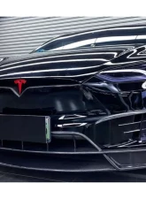 Carbonado CFRP RZS Style Front Canards Tesla Model X SUV 2016-2021                                     - CF9402RZS.FBCRD - Image 11