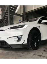 Carbonado CFRP RZS Style Front Canards Tesla Model X SUV 2016-2021                                     - CF9402RZS.FBCRD - Image 4