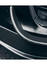Carbonado CFRP RZS Style Front Canards Tesla Model X SUV 2016-2021                                     - CF9402RZS.FBCRD - Image 5