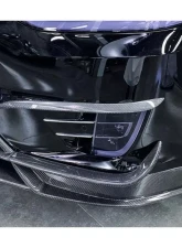 Carbonado CFRP RZS Style Front Canards Tesla Model X SUV 2016-2021                                     - CF9402RZS.FBCRD - Image 9