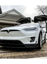 Carbonado Carbonado CFRP RZS Style Front Lip for Tesla Model X 2016-2021                                     - CF9402RZS.FL - Image 17