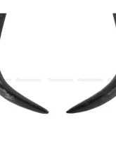 Carbonado FGCF RZS Style Rear Bumper Canards Tesla Model X SUV 2016-2021                                     - FGCF9402RZS.RBCRD - Image 4