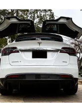 Carbonado CFRP RZS Style Rear Lip Tesla Model X SUV 2016-2021                                     - CF9402RZS.RD - Image 17