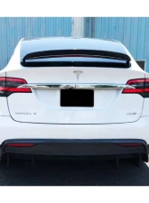 Carbonado CFRP RZS Style Rear Lip Tesla Model X SUV 2016-2021                                     - CF9402RZS.RD - Image 14