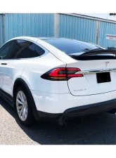 Carbonado CFRP RZS Style Rear Lip Tesla Model X SUV 2016-2021                                     - CF9402RZS.RD - Image 15