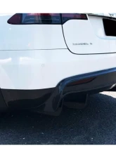 Carbonado CFRP RZS Style Rear Lip Tesla Model X SUV 2016-2021                                     - CF9402RZS.RD - Image 16
