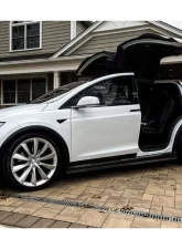 Carbonado CFRP RZS Style Side Skirts Tesla Model X SUV 2016-2021                                     - CF9402RZS.SS - Image 13