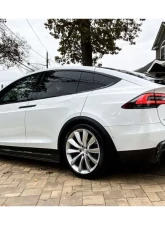 Carbonado CFRP RZS Style Side Skirts Tesla Model X SUV 2016-2021                                     - CF9402RZS.SS - Image 14