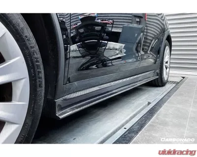 Carbonado CFRP RZS Style Side Skirts Tesla Model X SUV 2016-2021 - CF9402RZS.SS