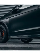 Carbonado CFRP RZS Style Side Skirts Tesla Model X SUV 2016-2021                                     - CF9402RZS.SS - Image 18