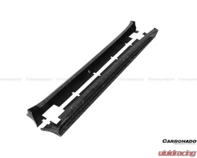 Carbonado CFRP RZS Style Side Skirts Tesla Model X SUV 2016-2021 - CF9402RZS.SS