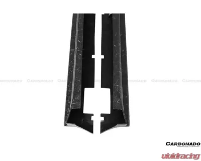 Carbonado CFRP RZS Style Side Skirts Tesla Model X SUV 2016-2021 - CF9402RZS.SS