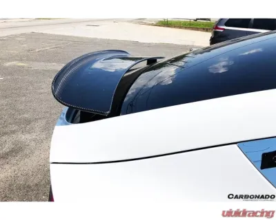 Carbonado Carbonado CFRP RZS Style Trunk Spoiler for Tesla Model X 2016-2021 - CF9402RZS.TS