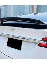 Carbonado Carbonado CFRP RZS Style Trunk Spoiler for Tesla Model X 2016-2021                                     - CF9402RZS.TS - Image 6