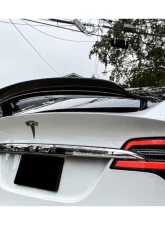 Carbonado Carbonado CFRP RZS Style Trunk Spoiler for Tesla Model X 2016-2021                                     - CF9402RZS.TS - Image 8