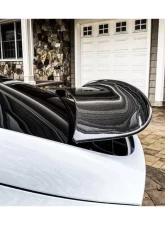 Carbonado Carbonado CFRP RZS Style Trunk Spoiler for Tesla Model X 2016-2021                                     - CF9402RZS.TS - Image 9