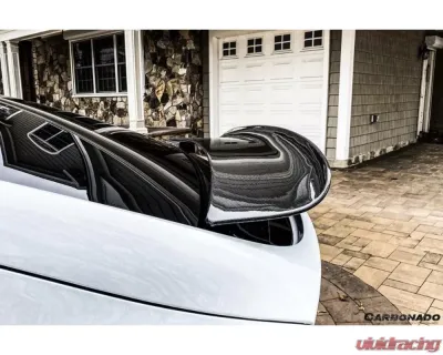 Carbonado Carbonado CFRP RZS Style Trunk Spoiler for Tesla Model X 2016-2021 - CF9402RZS.TS
