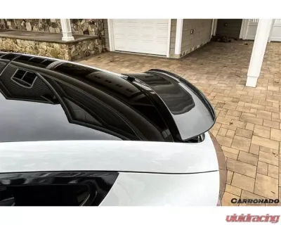 Carbonado Carbonado CFRP RZS Style Trunk Spoiler for Tesla Model X 2016-2021 - CF9402RZS.TS