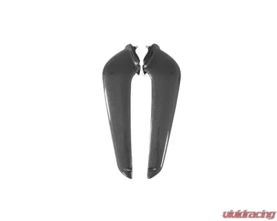 Carbonado CFRP OE Style Front Canards Ferrari 458 Coupe | Spyder 2010-2015 - CF9501-CRD