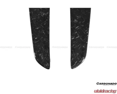 Carbonado CFRP OE Style Front Canards Ferrari 458 Coupe | Spyder 2010-2015 - CF9501-CRD