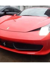 Carbonado CFRP OE Style Front Canards Ferrari 458 Coupe | Spyder 2010-2015                                     - CF9501-CRD - Image 16