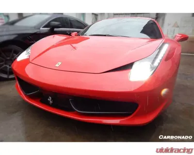 Carbonado CFRP OE Style Front Canards Ferrari 458 Coupe | Spyder 2010-2015 - CF9501-CRD