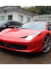 Carbonado CFRP OE Style Front Canards Ferrari 458 Coupe | Spyder 2010-2015                                     - CF9501-CRD - Image 18