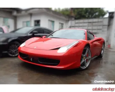 Carbonado CFRP OE Style Front Canards Ferrari 458 Coupe | Spyder 2010-2015 - CF9501-CRD