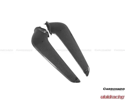 Carbonado CFRP OE Style Front Canards Ferrari 458 Coupe | Spyder 2010-2015 - CF9501-CRD