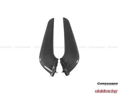 Carbonado CFRP OE Style Front Canards Ferrari 458 Coupe | Spyder 2010-2015 - CF9501-CRD