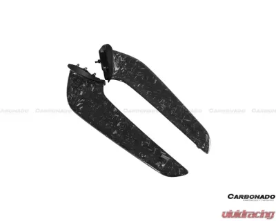Carbonado CFRP OE Style Front Canards Ferrari 458 Coupe | Spyder 2010-2015 - CF9501-CRD