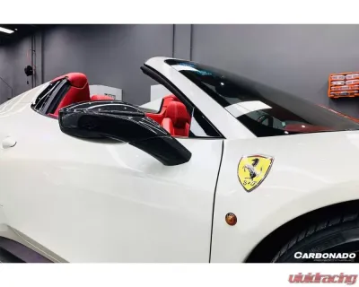 Carbonado CFRP OE Style Mirror Replacement Ferrari 458 Coupe | Spyder | Speciale 2010-2015 - CF9501-MR