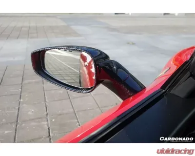 Carbonado CFRP OE Style Mirror Replacement Ferrari 458 Coupe | Spyder | Speciale 2010-2015 - CF9501-MR