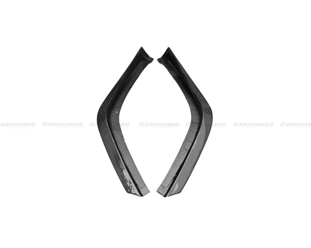Carbonado FGCF AP Style Front Lip Ferrari 458 Coupe | Spyder 2010-2015 - FGCF9501AP.FL